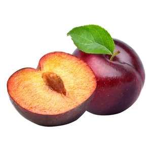 Ciruela roja al peso.