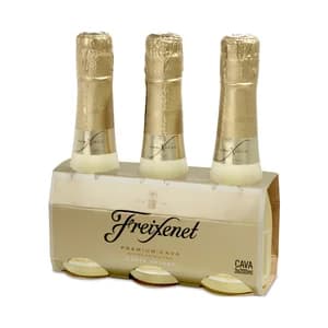 FREIXENET Carta nevada Cava semiseco benjamín de 3 x 20 cl.