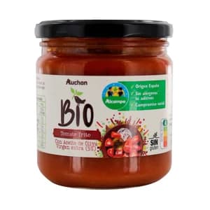 ALCAMPO CULTIVAMOS LO BUENO ECOLÓGICO Tomate frito de temporada ecológico 340 g.