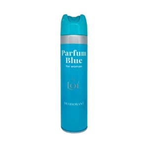 LOÉ Parfum blue Desodorante en spray para mujer con protección antitranspirante 200 ml.
