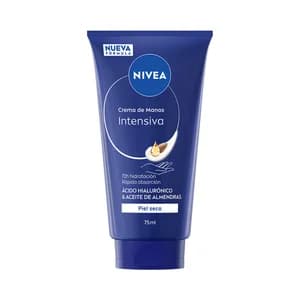 NIVEA Crema de manos hidratación intensa, para pieles secas 75 ml.