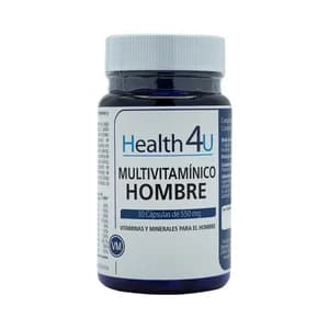 HEALTH 4 U Multivitamínico Hombre 30 cápsulas 550 mg.