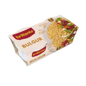 BRILLANTE Bulgur en tarrina paquete de 2 uds. x 125 g.