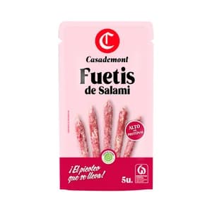 CASADEMON Fuetis mini fuets de salami 5 x 10 g.