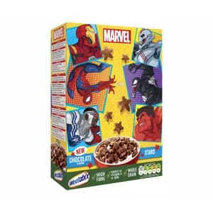 WEETABIX Cereales de chocolate Disney Marvel 375 g.