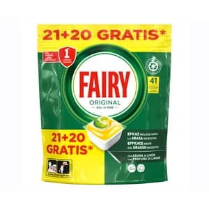 FAIRY Lavado a máquina original 21 + 20 DS 554 gr.