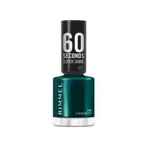 RIMMEL 60 Second super shine tono 105 Evergreen Esmalte de uñas de secado rápido.