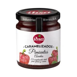 IBSA Pimientos rojos asados caramelizados 240 g.