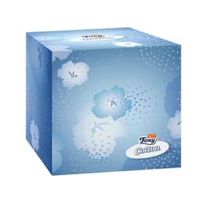FOXY Tissues de celulosa faciales FOXY Cotton 60 uds
