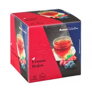 PRODUCTO ALCAMPO Infusión de frutos rojos 20 uds. 45 g.
