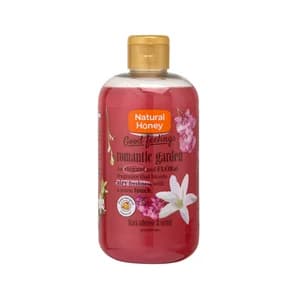 NATURAL HONEY Good feelings romantic garden Gel para ducha o baño con aroma a nardo negro y orquídea 500 ml.
