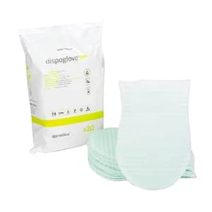 DISPOGLOVE Guantes jabonosos con aloe vera y pH 5.5 20 uds.