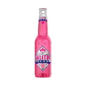SALITOS PINK Cerveza aromatizada frutos rojos 330 ml.