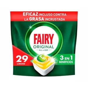 FAIRY Lavavajillas máquina original 29 und 392 g.