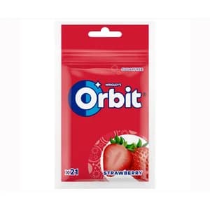 ORBIT Chicle de fresa 29 g.