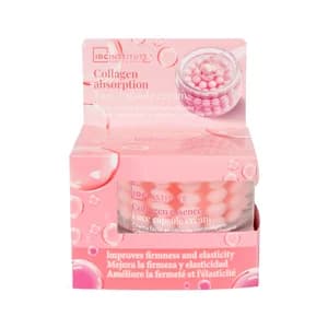 IDC INSTIUTE Pink collagen Crema facial de día con cápsulas con colágeno.