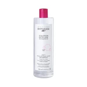 BYPHASSE Soluación micelar desmaquillante bifásica para todo tipo de pieles, incluso sensibles BYPHASSE 500 ml.