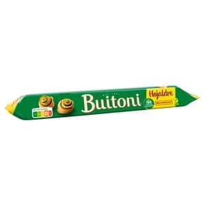 BUITONI Masa de hojaldre rectangular ideal para tartas y repostería 230 g.