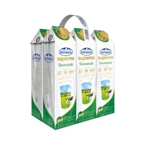CENTRAL LECHERA ASTURIANA Leche desnatada ultrafiltrada y sin lactosa Suprema 6 x 1 l.