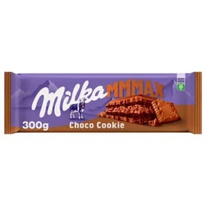MILKA Chocolate relleno de cacao y galleta Swing con galleta 300 g.
