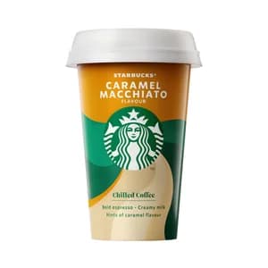 STARBUCKS Bebida de café expreso frio con leche y un toque de caramelo STARBUCKS 220 ml.