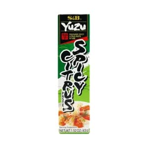 YUZU OCHA Pasta con especias en tubo S&B YUZU 43 g.