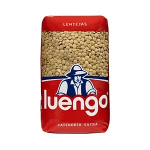 LUENGO Extra Lentejas en paquete de 500 g.