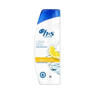 H&S Citrus fresh Champú anticaspa para cabellos grasos 330 ml.