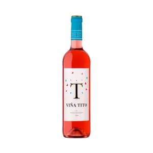 VIÑA TITO Vino rosado con D.O. Campo de Borja VIÑA TITO botella de 75 cl.