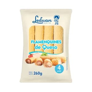 LEDUAN Flamenquines rellenos de queso 260 g.