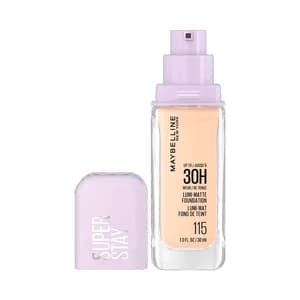 MAYBELLINE Superstay lumi-mate tono 115 Base de maquillaje con cobertura modulable.