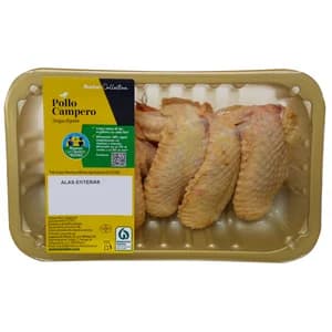 ALCAMPO CULTIVAMOS LO BUENO Alitas de pollo campero enteras Bandeja