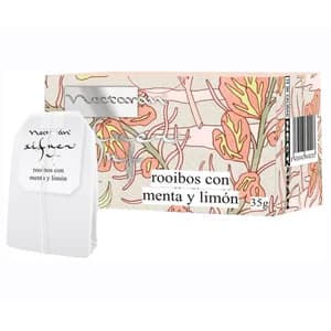 NECTARAN Rooibos con menta y limón 20 uds. 35 g.