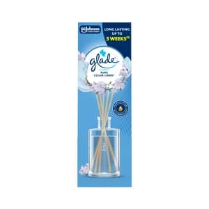GLADE Ambientador en varillas ropa limpia 50ml