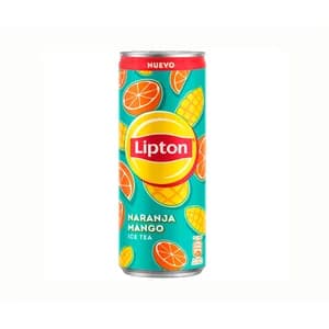LIPTON Bebida de té naranja y mango 330 ml.