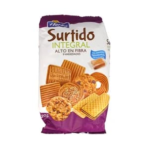 FLORBÚ Galletas integrales surtidas 420 g.