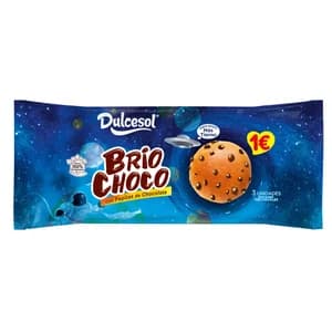 DULCESOL Briochoco 3 uds. 120 g.