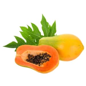 Papayas al peso.