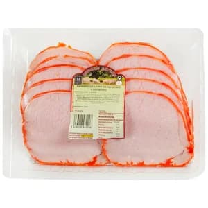 Fiambre de lomo semicocido y adobado, cortado en lonchas CAYSAN 350 g.