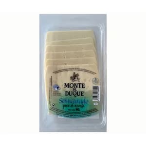 MONTE DEL DUQUE Queso en lonchas mezcla semicurado 90 g.