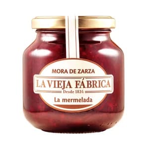 LA VIEJA FÁBRICA Mermelada de mora de zarza 350 g.