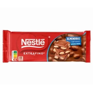 NESTLÉ Chocolate con leche con almendra entera 100 g.
