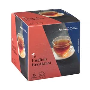 PRODUCTO ALCAMPO Té english breakfast 15 uds. 30 g.