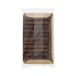 Barquillos bañados de chocolate 70 g.