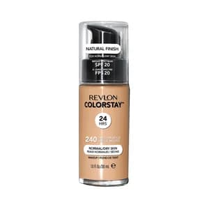 REVLON Colorstay Tono 240 Medium beige Base de maquillaje líquida y de larga duración, para pieles normales a secas.