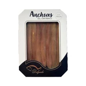 DELGADO Anchoas del cantábrico gran selección 40 g.