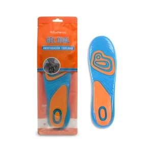 Plantillas gel dual ACHUCHONAS, amortiguación, equilibrio, talla 37/42.