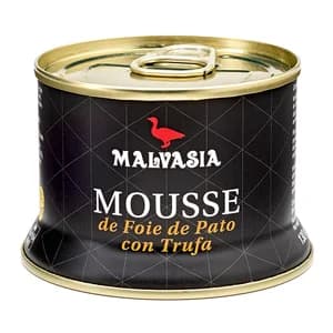 MALVASIA Mousse de foie de pato con trufas 130 g.