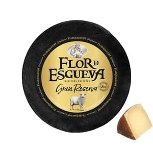 FLOR DE ESGUEVA Queso de oveja Gran Reserva elaborado con leche cruda. - Trozo