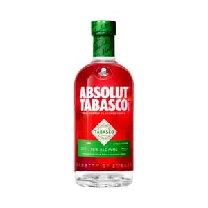 ABSOLUT Tabasco Vodka blanco con sabor a chile picante botella 70 cl.